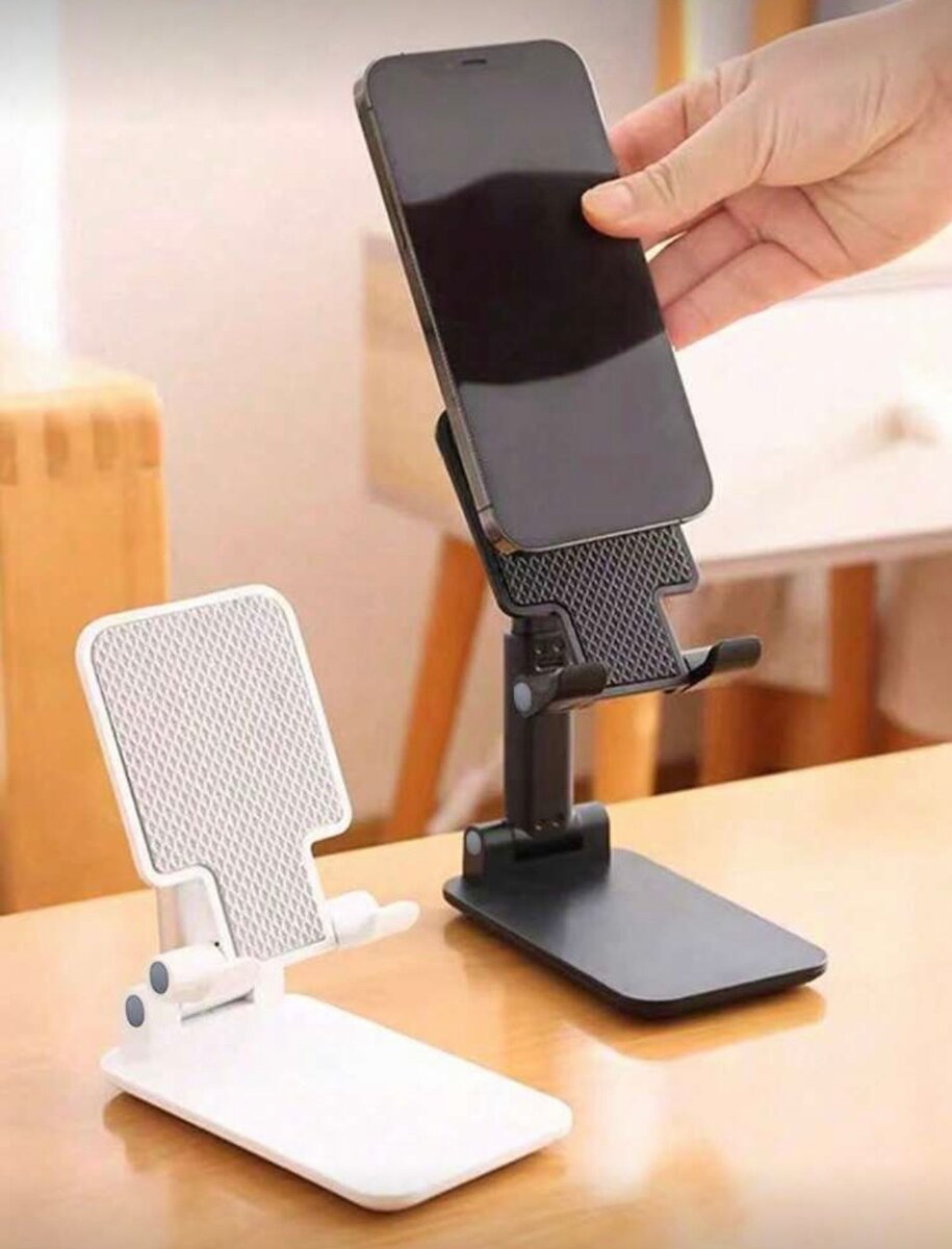 Support téléphone réglable pliable