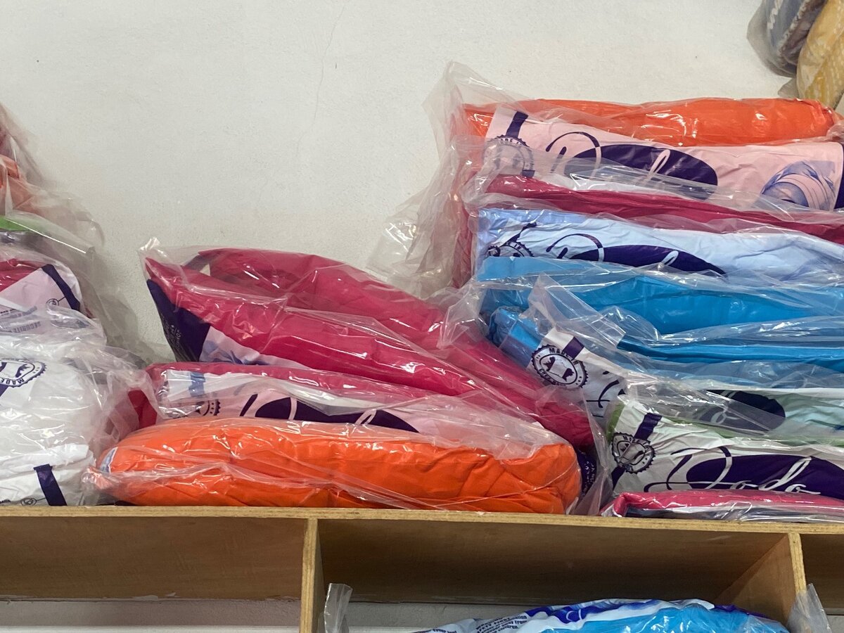 Taies d'oreiller colorées XXL