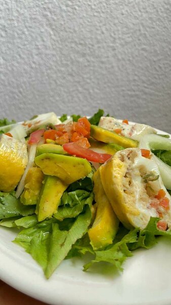 Salade Fraîche Œuf et Avocat