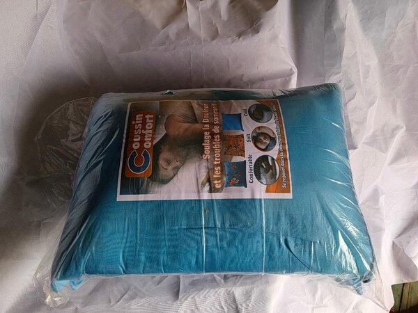 Coussin Relaxation Bleu