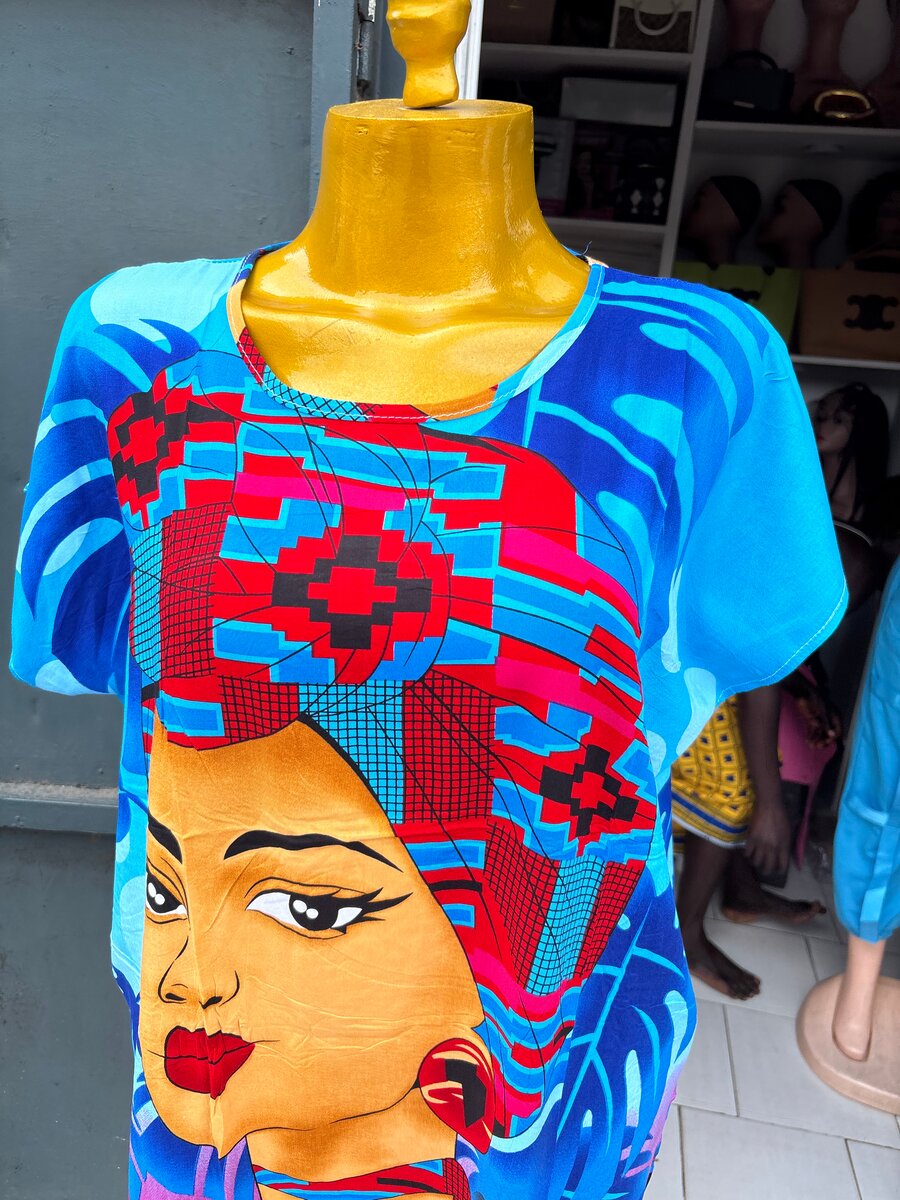 Robe Tunique Colorée Femme