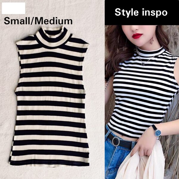 Salaula crop tops and tops