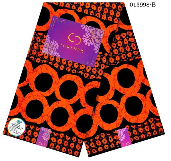orange fabric