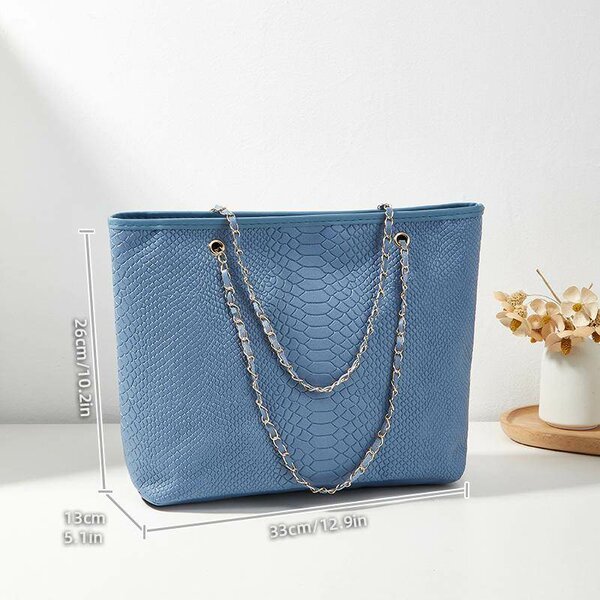 Sac à main en cuir texturé