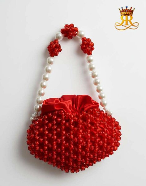 Sac perlés élégant