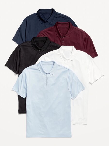 Lot de polos classiques Homme