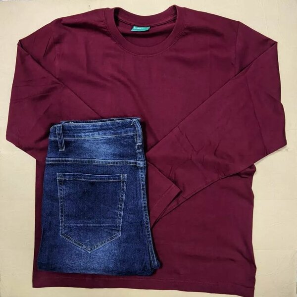 Men's set: jeans and sweatshirt
