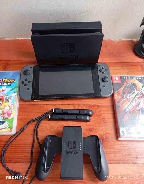 Nintendo Switch avec jeux