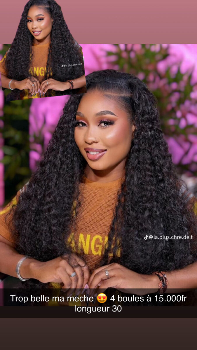 Tissage Curly 4 boules