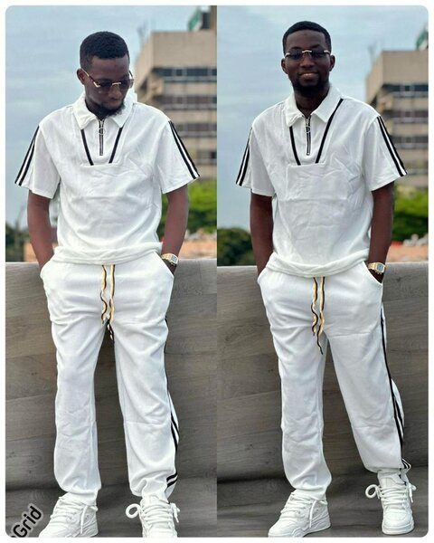 Tenue de sport décontractée homme