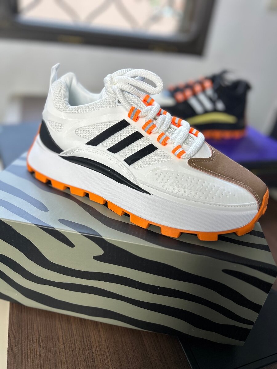 Baskets mode confortables multicolores