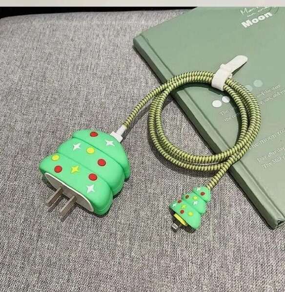 Protège chargeur sapin Noël