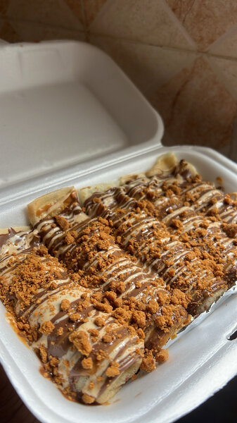 Crêpes double chocolat,biscuit