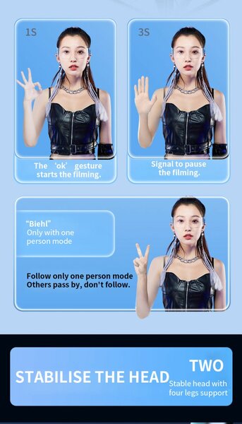 Perche Selfie Suivi Intelligent