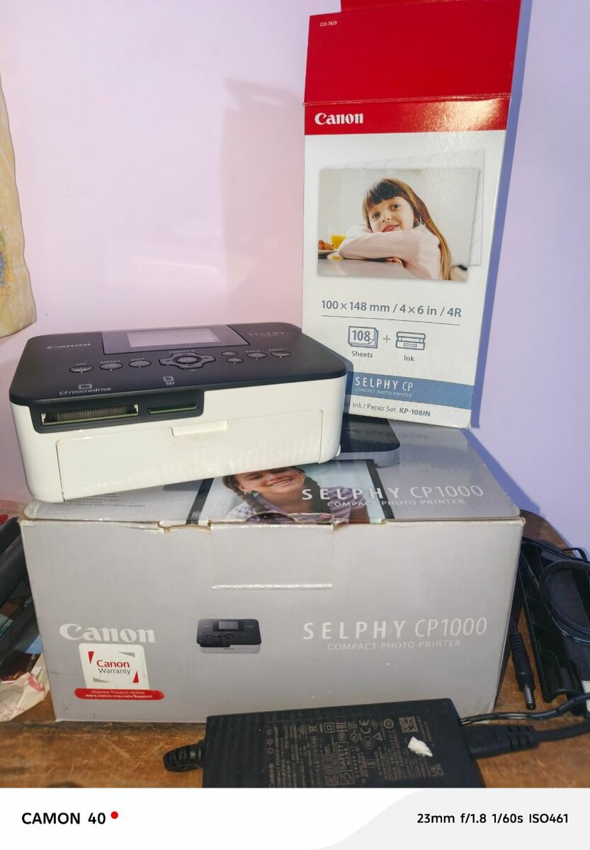 Canon selphy CP1000