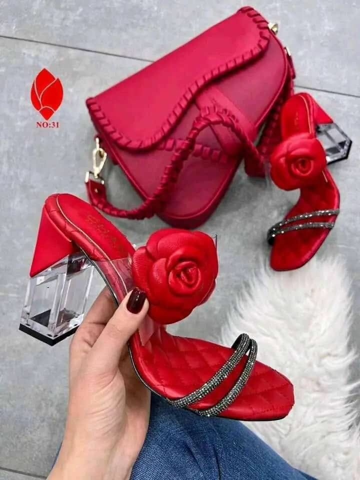 Sandales à talons en gros avec sac