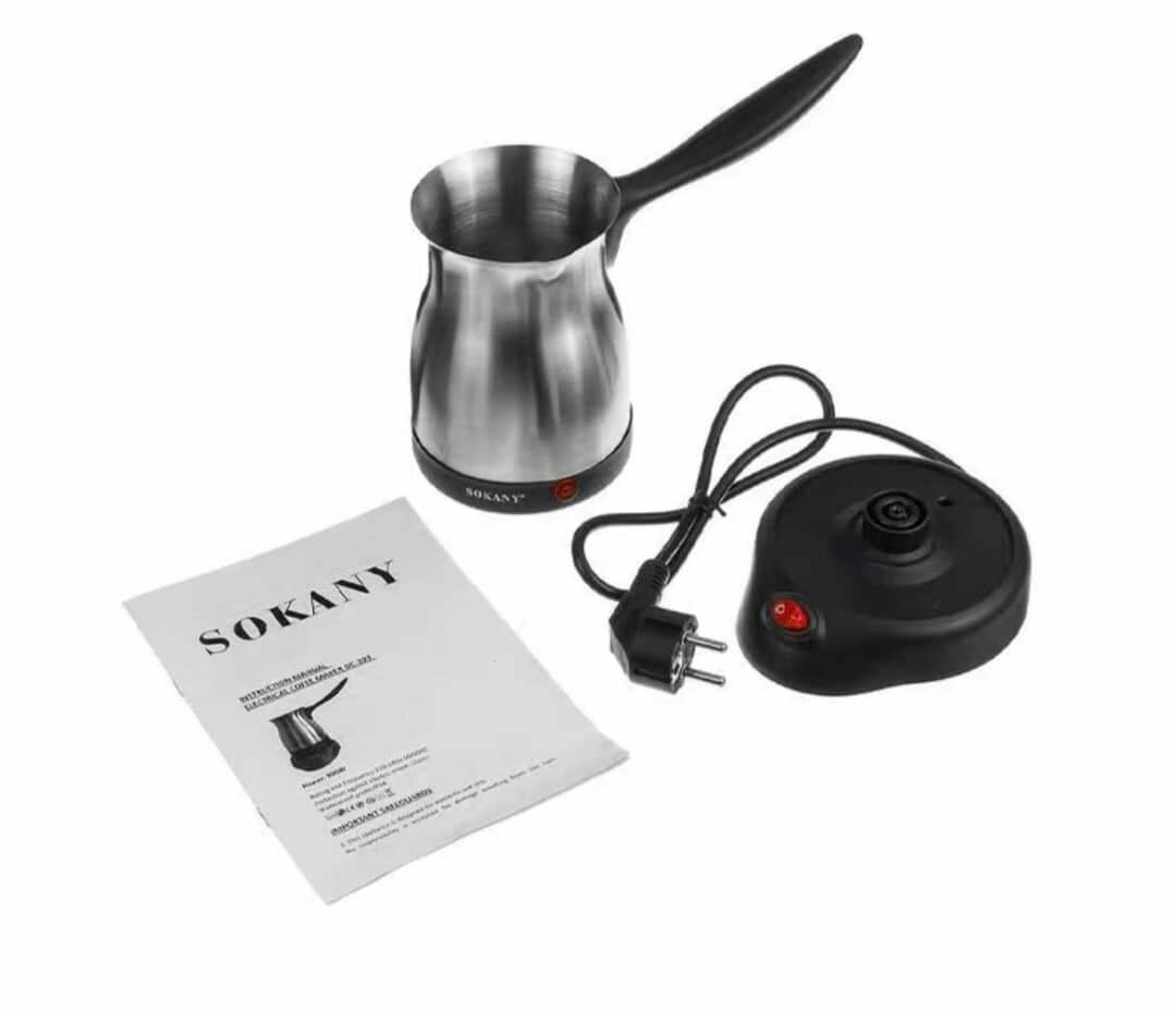 Cafetière portable turque électrique pour la maison et burea