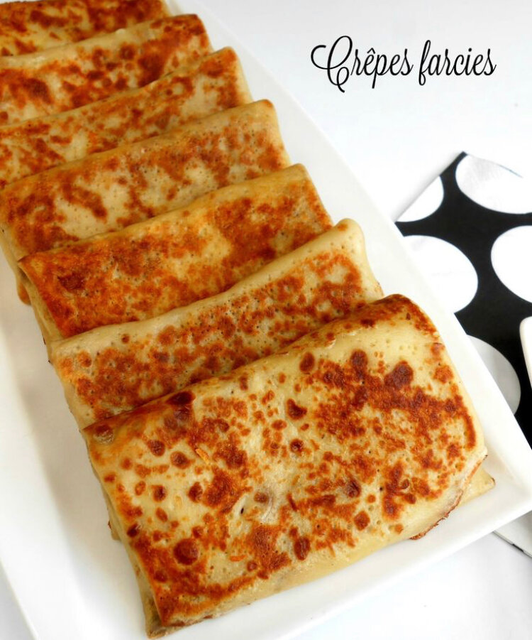 Crêpes moelleuses gourmandes