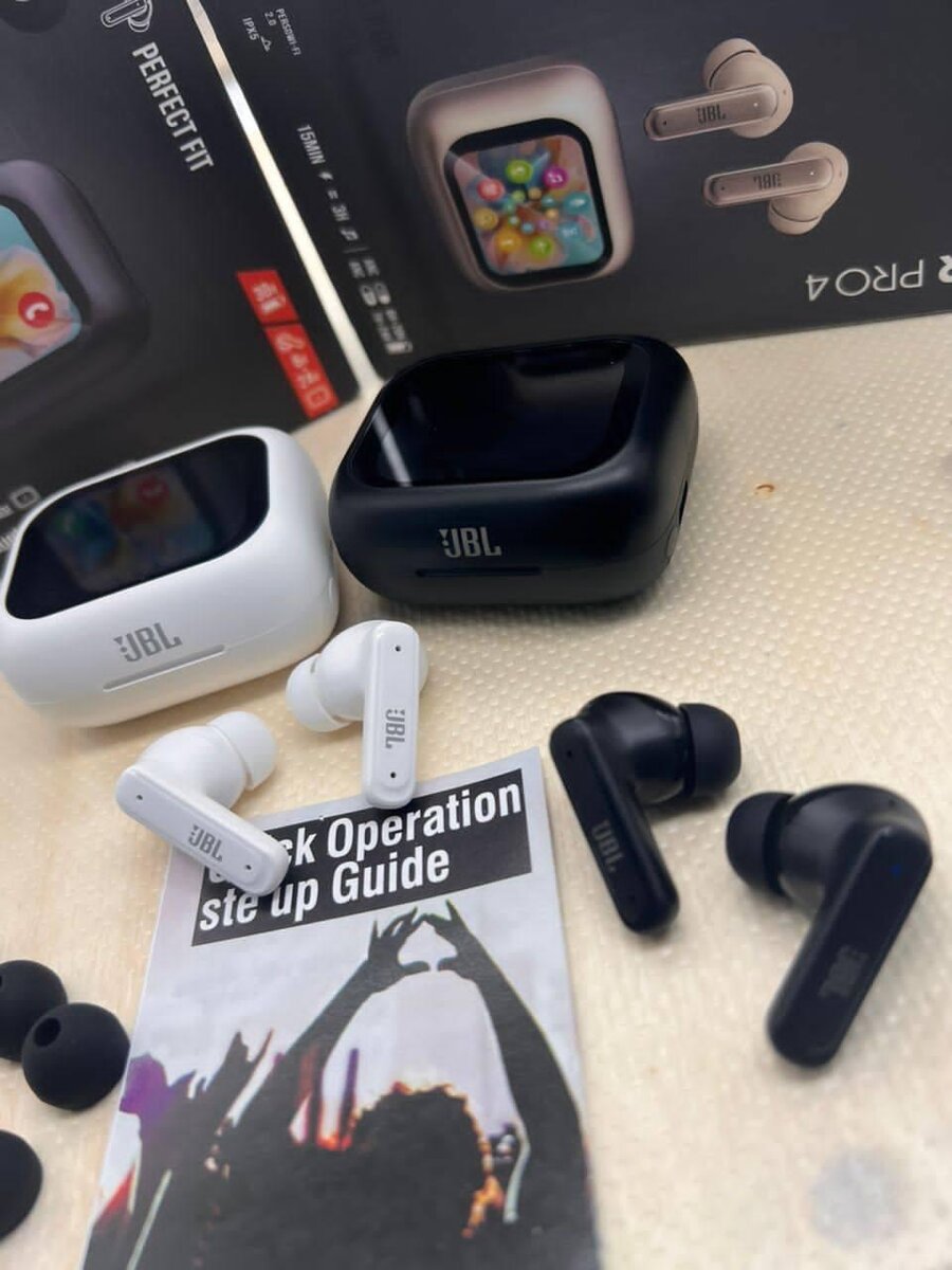 Écoute bluetooth sans-fil JBL TOUR PRO 4   or