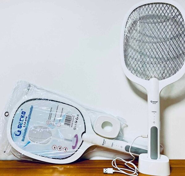 Raquette anti-insectes rechargeable USB