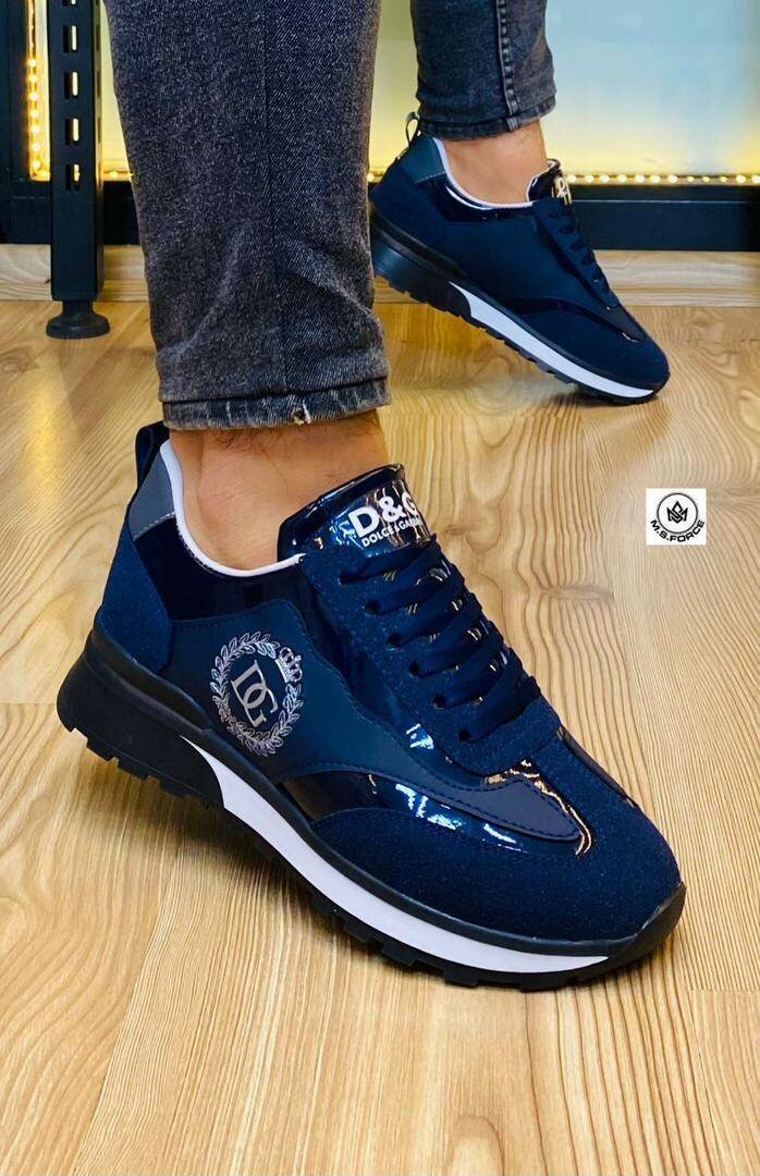 Baskets Homme Bleu Chic