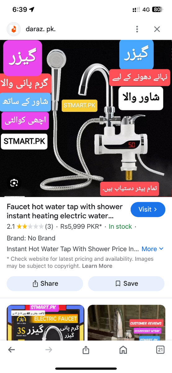 Faucet hot water tap Electric Faucet Tap Water Heater