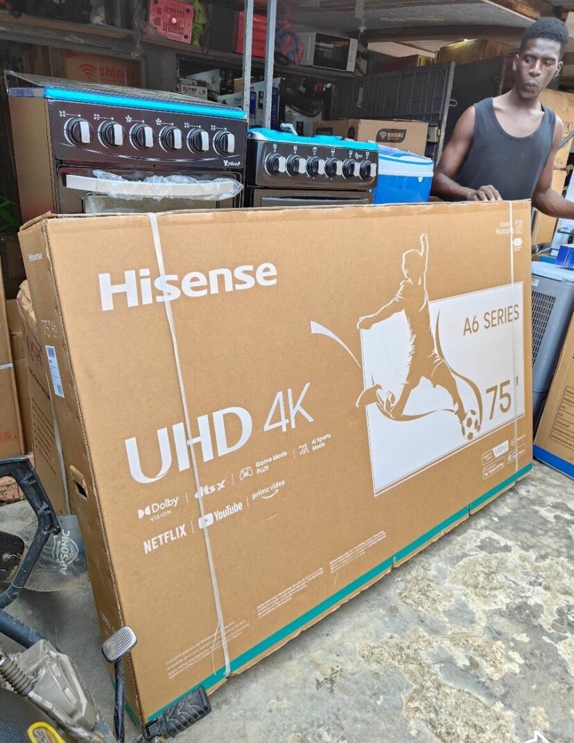 TV Hisense 75" UHD 4K Séries A6