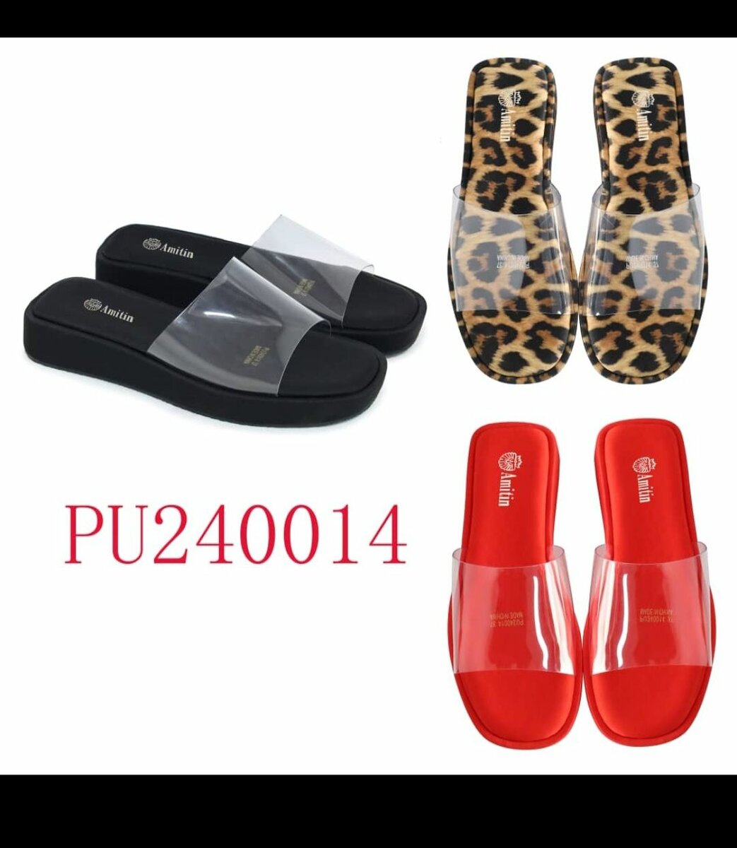 Sandales transparentes tendance