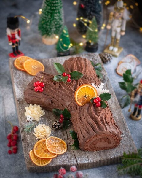 Bûche de Noël Délicieuse
