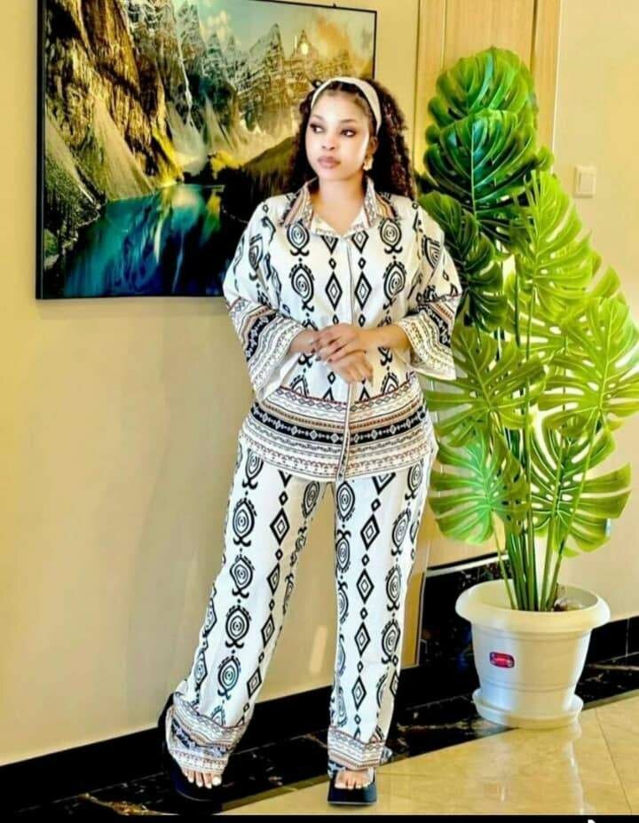 Ensemble Décontracté Ethnique Femme