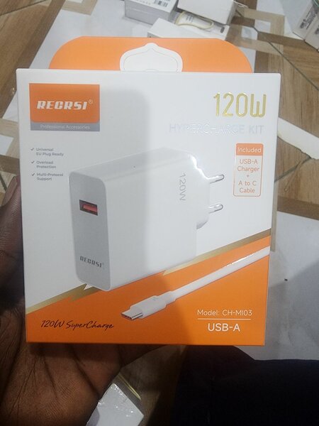 Chargeur USB-A 120W rapide