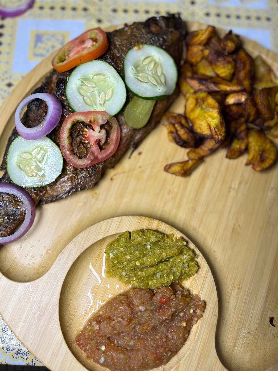 Poisson braisé exotique