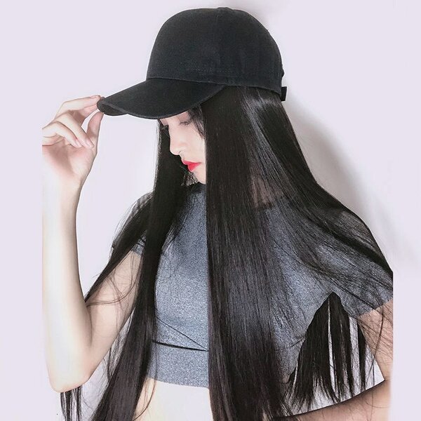 Artificial plastic hair