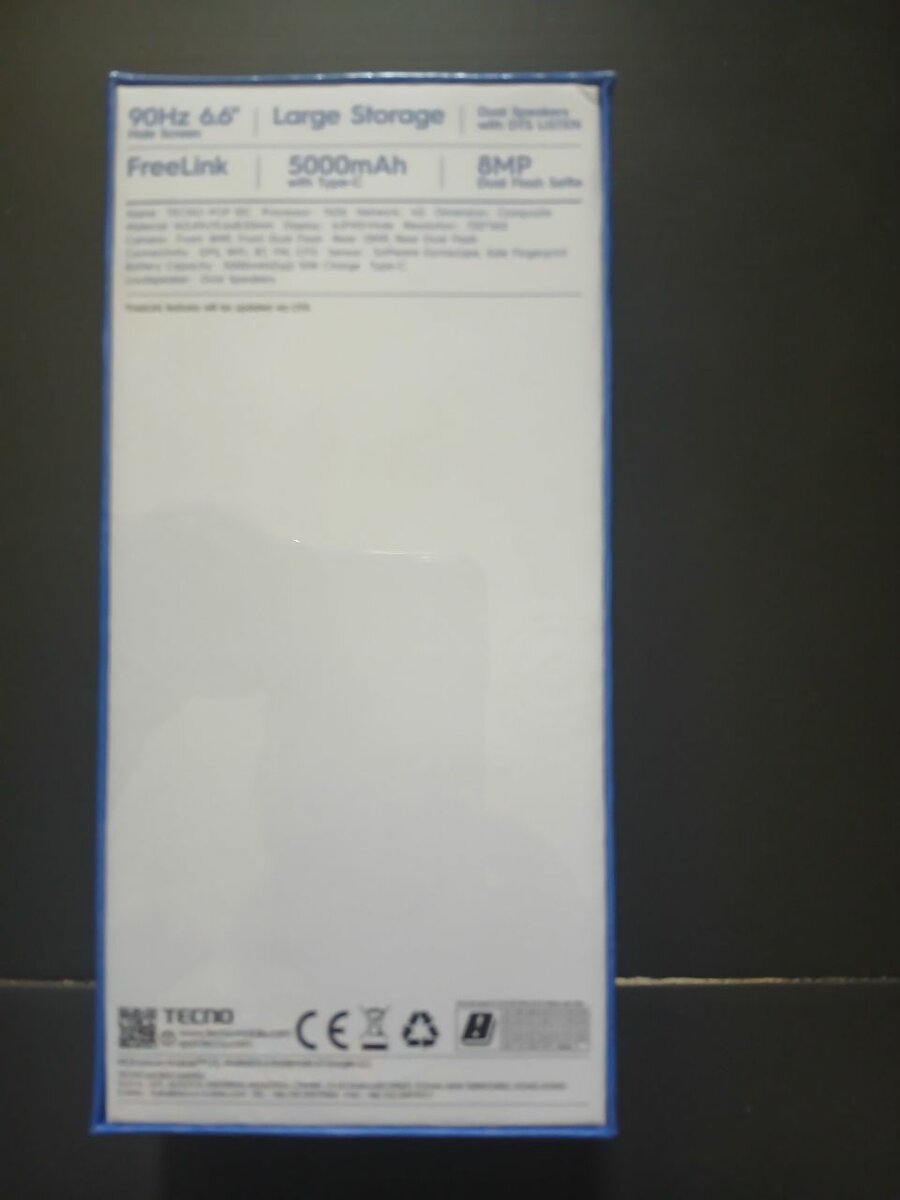 Téléphone tecno pop 10 c