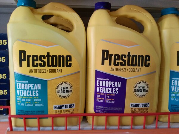 Prestone Coolant (European Vehicles)