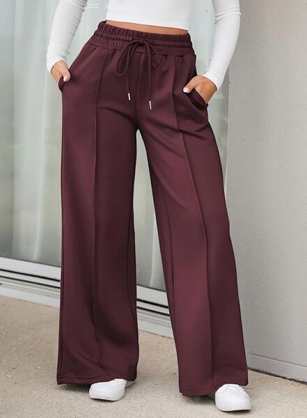 Pantalon ample femme élégant