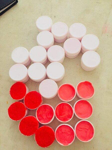 Crème de lèvres roses