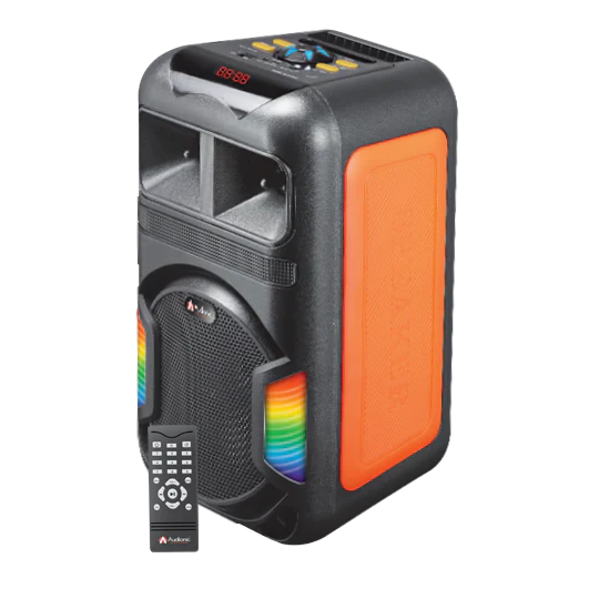 Audionic Royal-7 portable Speaker with remote control and adjustable Mic stand