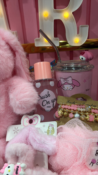 Coffret Cadeau Lapin Rose