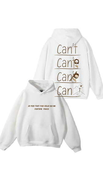 Sweat à Capuche Graphique