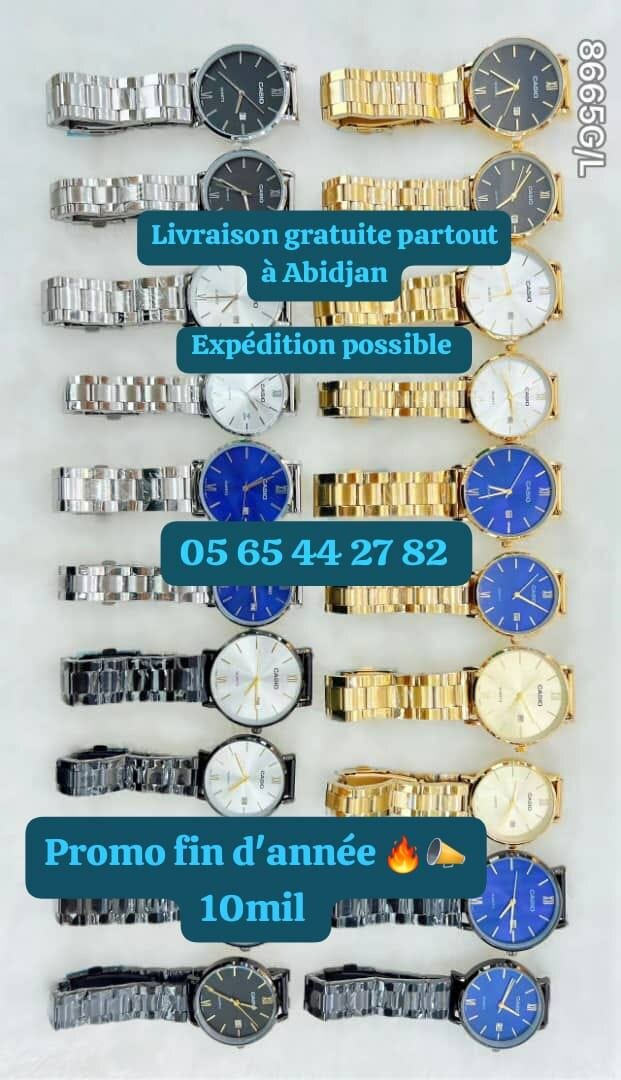 Montres Élégantes Promo Casio