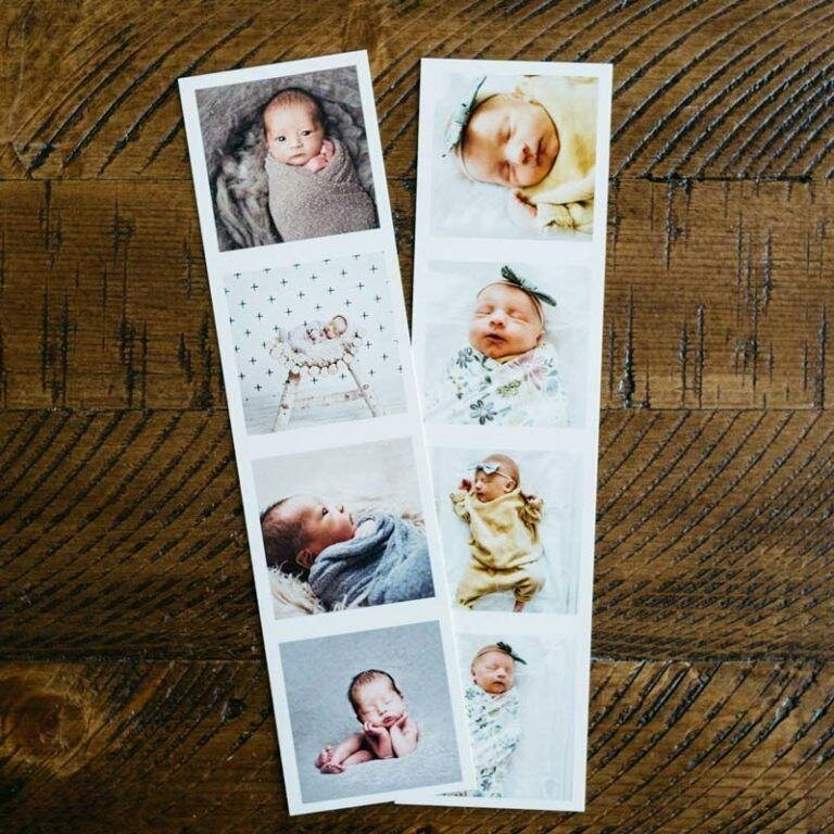 4 Photostrip personnalisés