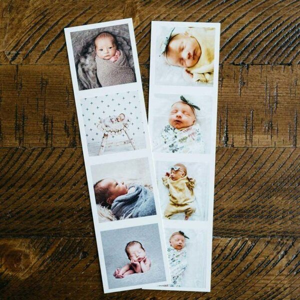 4 Photostrip personnalisés