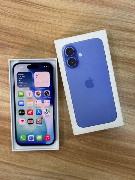 iPhone 16 simple - Bleu 128G