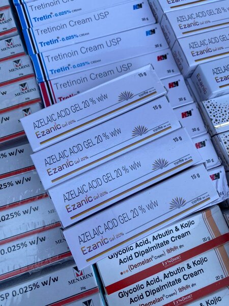 Tretinoin gel and cream