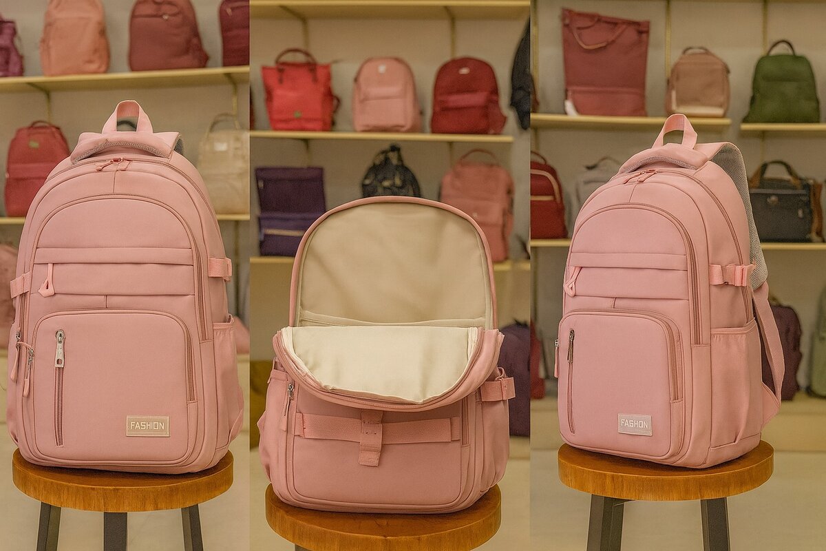 Sac à dos rose CM-Tle