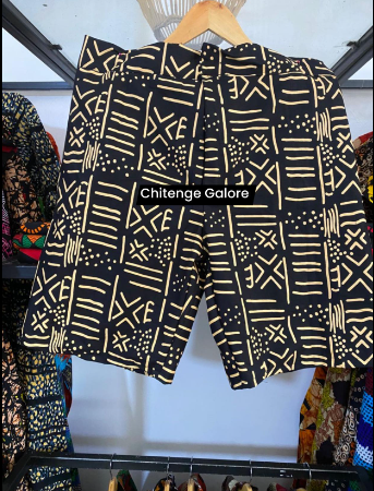 multi-colored shorts