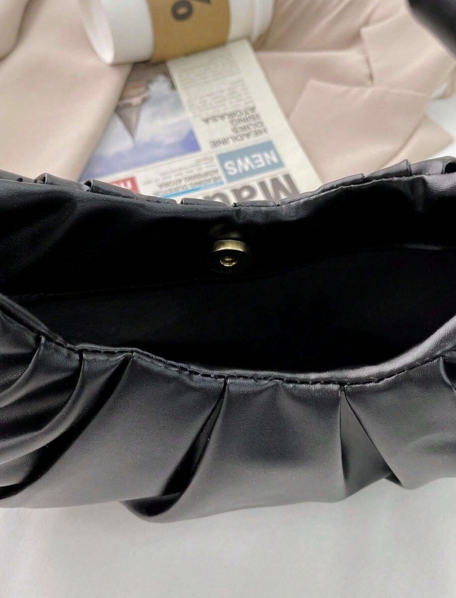 Sac à main avec plis