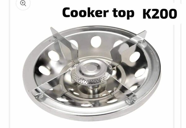 Top of cooker