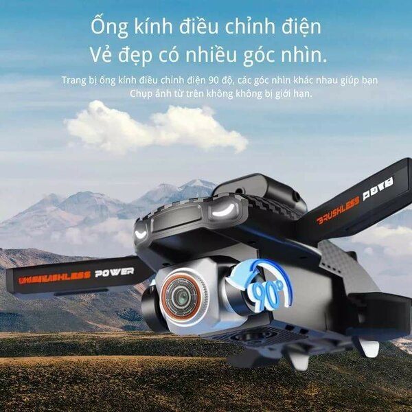 Drone Double Caméra HD Photographie Aérienne Quadricoptère -